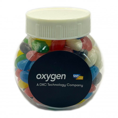 Plastic Jar Filled with Jelly Beans 170G